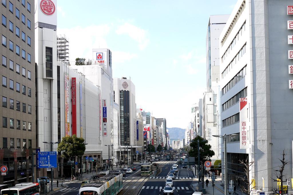 Via Inn Hiroshima Kanayamacho Buitenkant foto